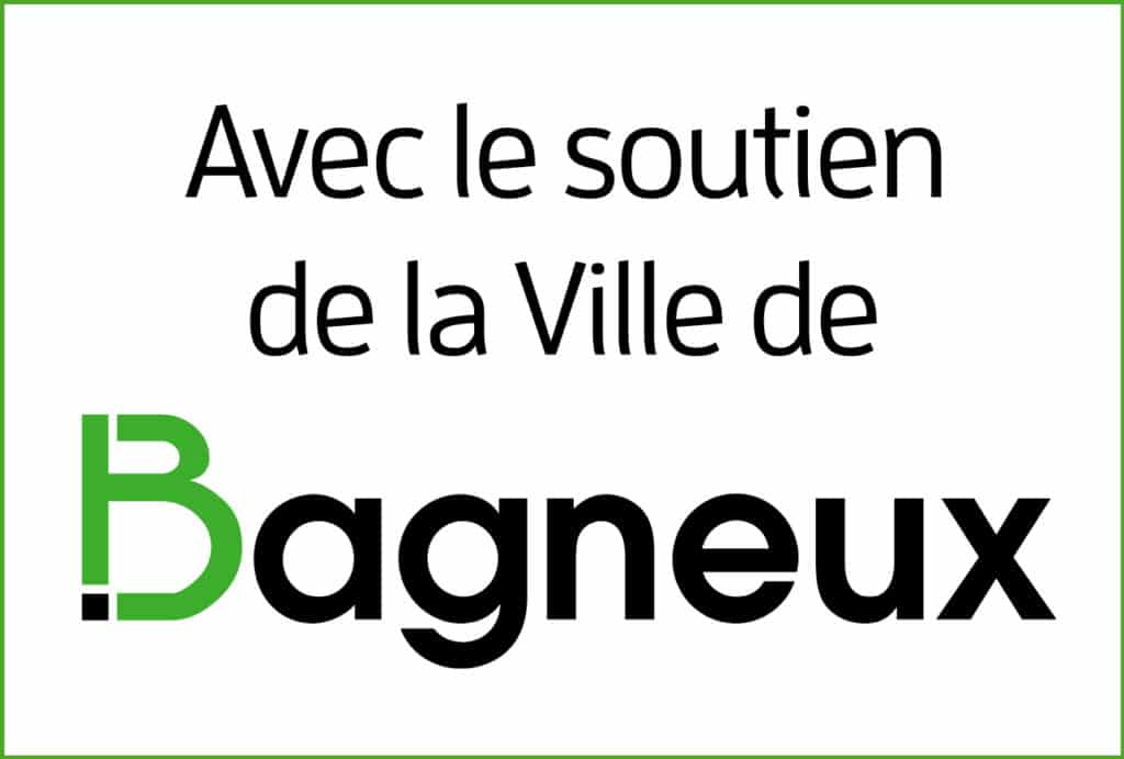 Logo soutien vectorisé ville Bagneux