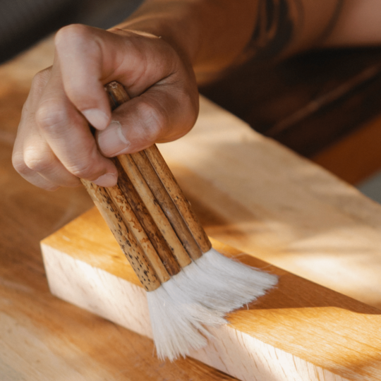 atelier vernis à bois