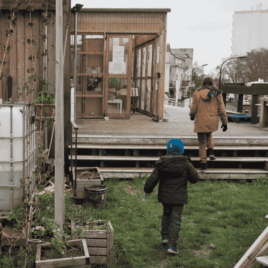 Agrocité ouverte durant une permanence