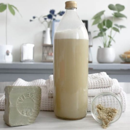 Lessive au savon de Marseille